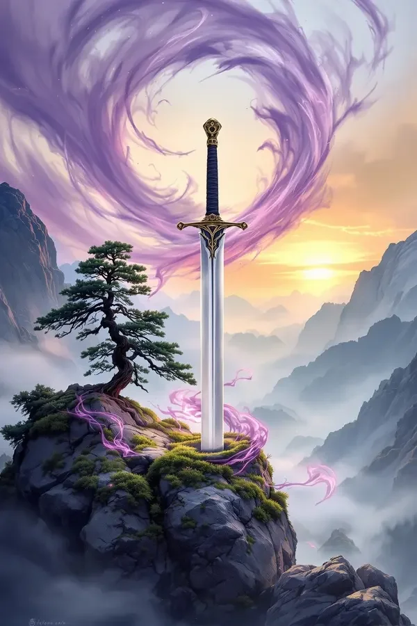 玄冥录:她拔出了那把剑 - ai短剧短剧详情 玄冥录:她拔出了那把剑竖屏短剧海报,古装题材